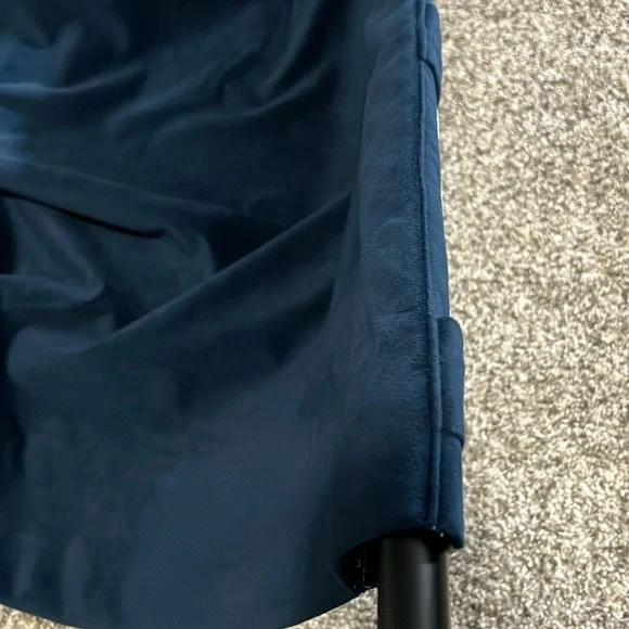 Olivia Signature Velvet Curtains | 2 Single Panel Blackout Curtains | 50"W; 84"L - Picture 3 of 10